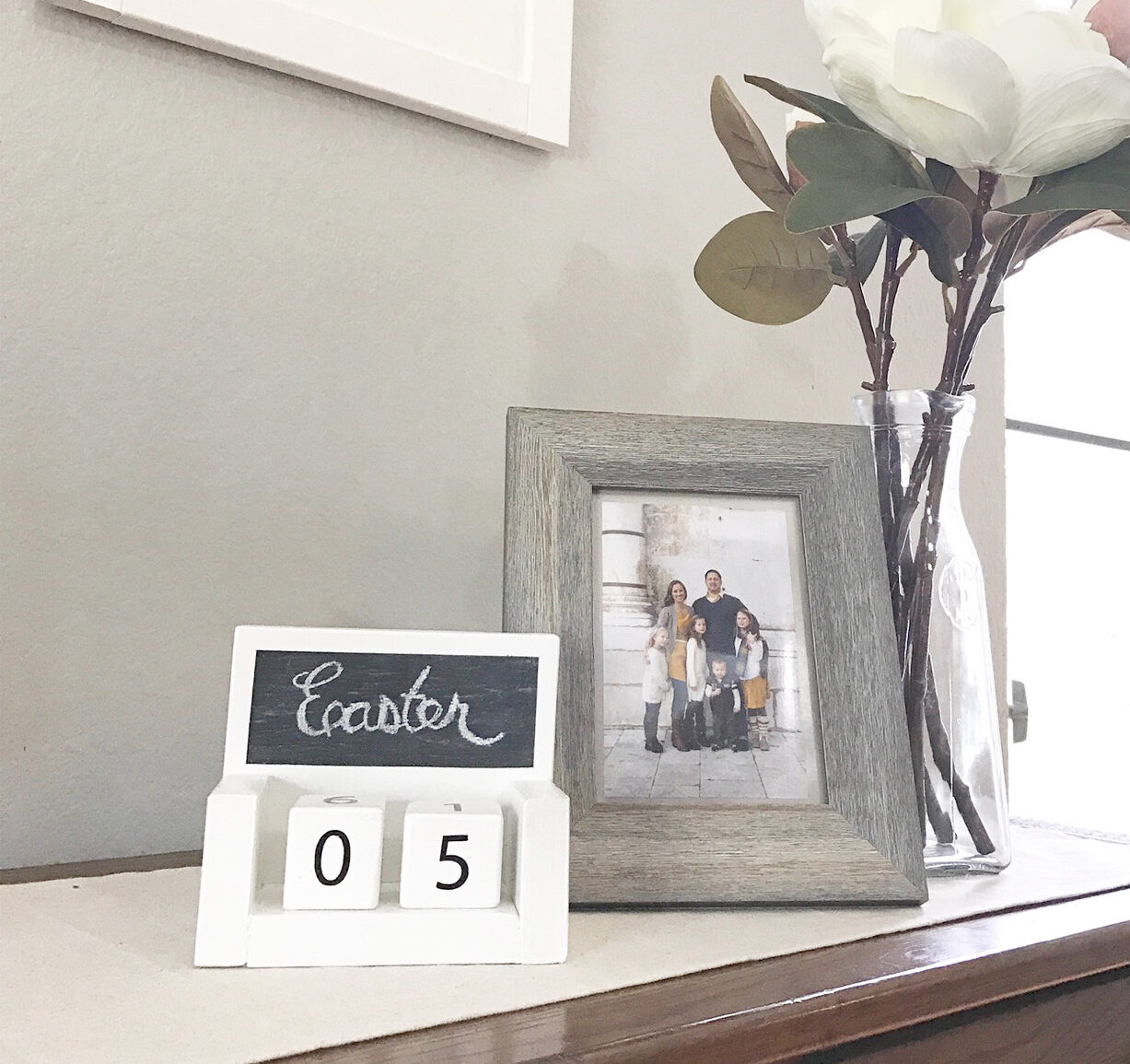 DIY Chalkboard Countdown Calendar Blocks