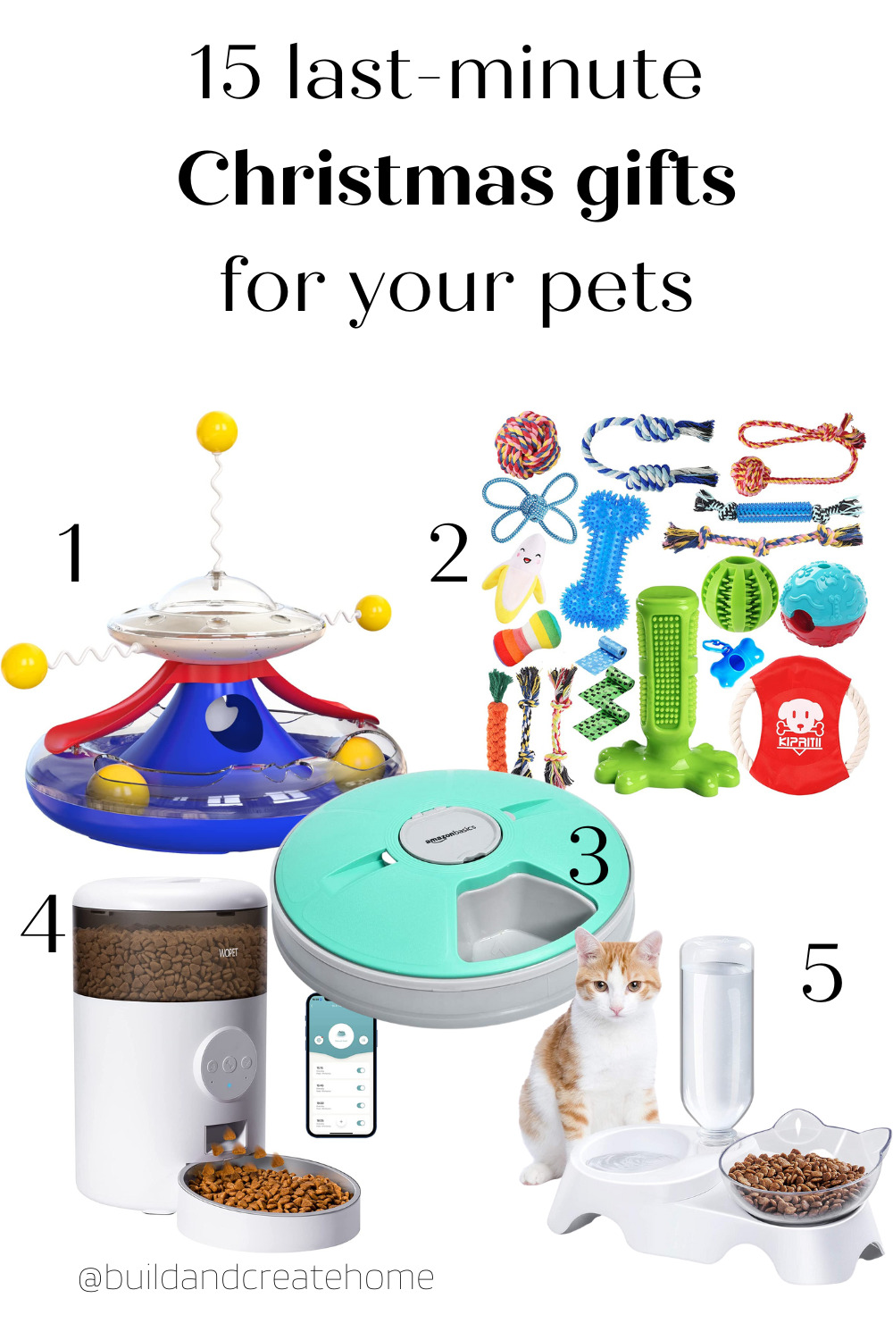 15 Christmas gifts for your pets 15 Gift Ideas for Pets