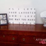 DIY I Love Your Laughter Sign