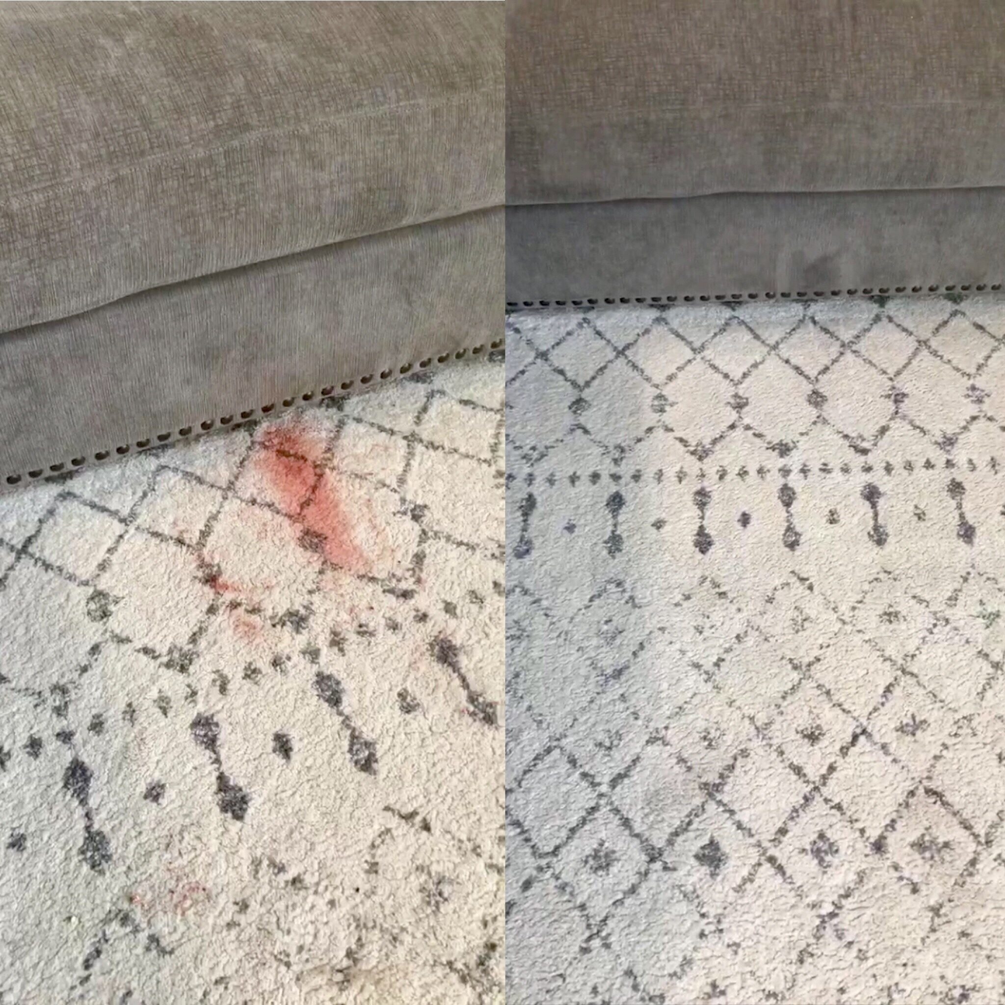 How to remove red stain from carpet or rug Build and Create Home
