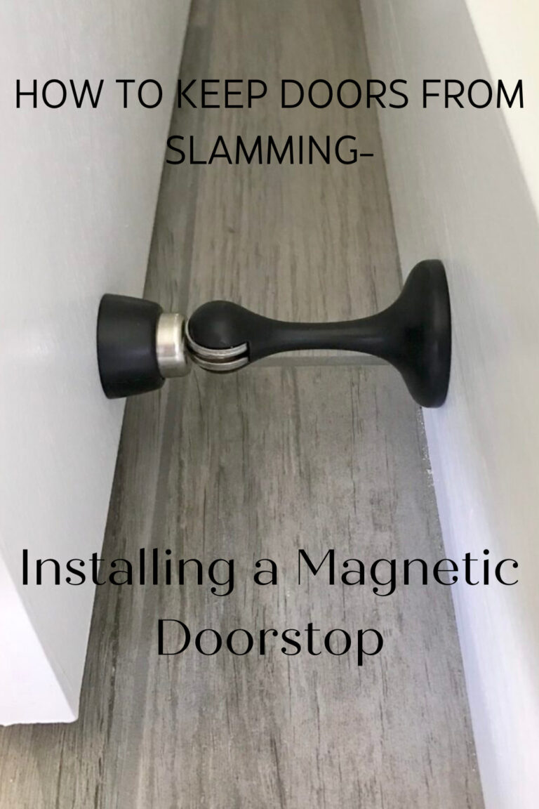 Installing a Doorstop How to Keep Doors from Slamming Shut