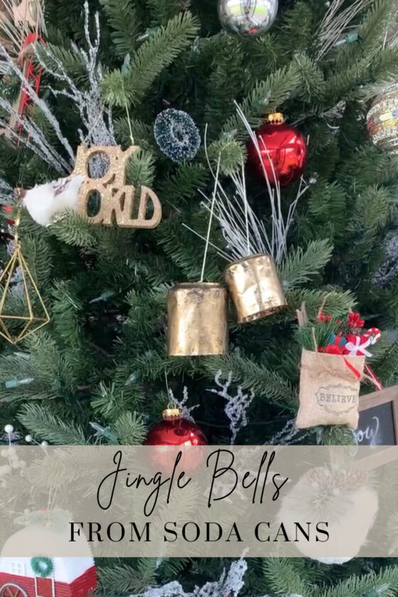 Jingle Bell Craft from Soda Cans