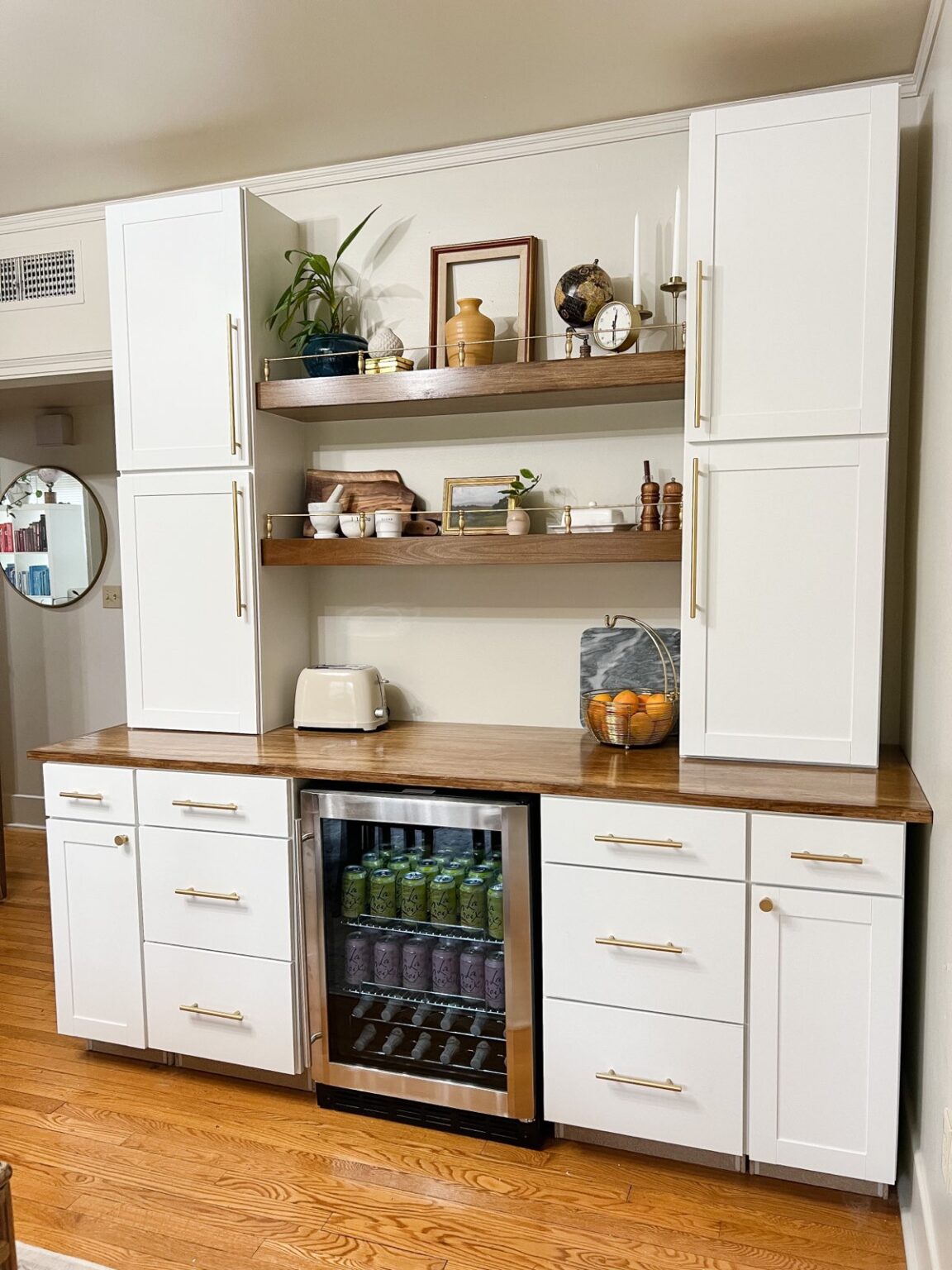 DIY Breakfast Bar Organization Build and Create Home