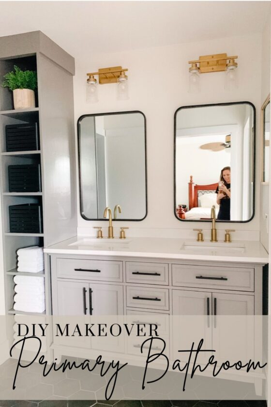 DIY Makeover of your Primary Bathroom